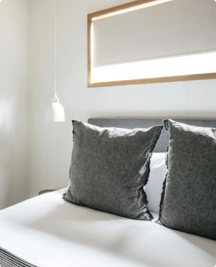 A bedroom shot from one of many Southern Shoalhaven Accommodation options