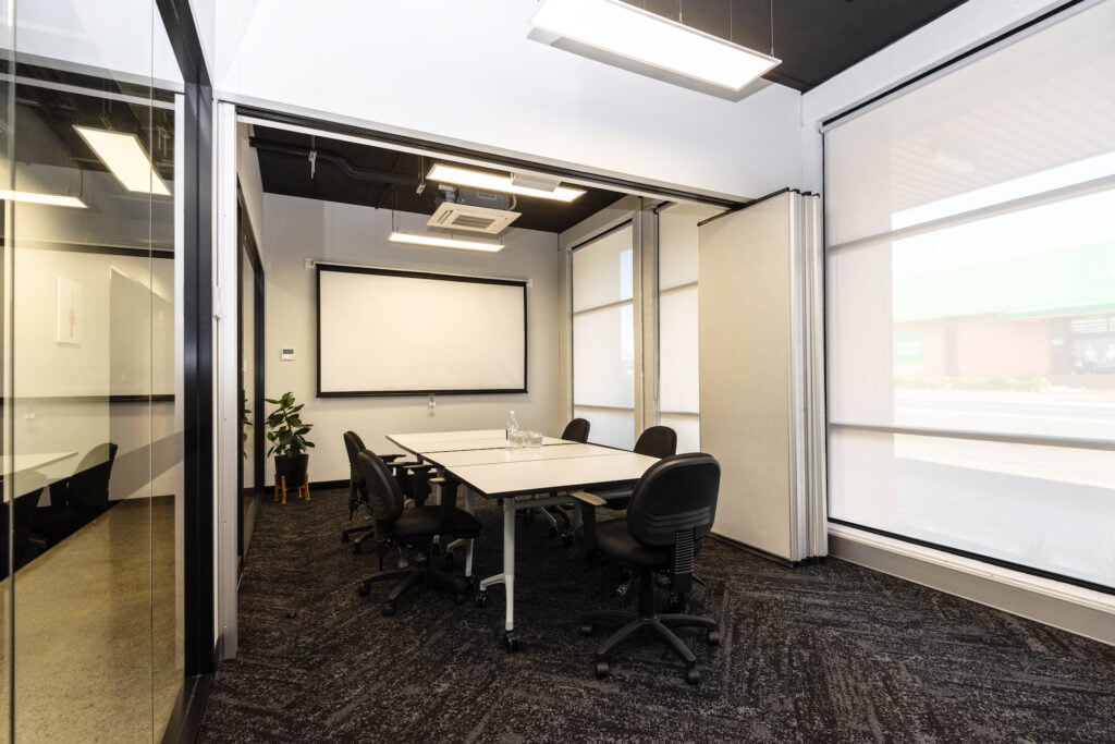 The Hive Spaces meeting room